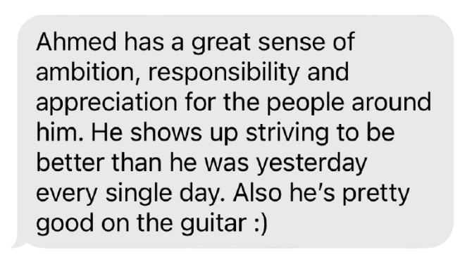 group chat screenshot